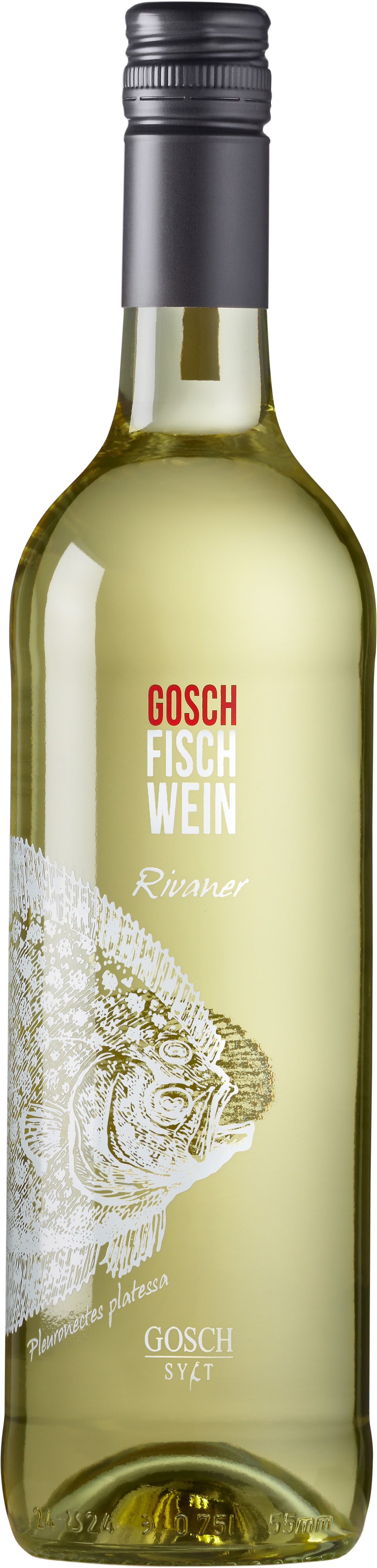 GOSCH Fischweine Rivaner Qualitätswein trocken 0,75l