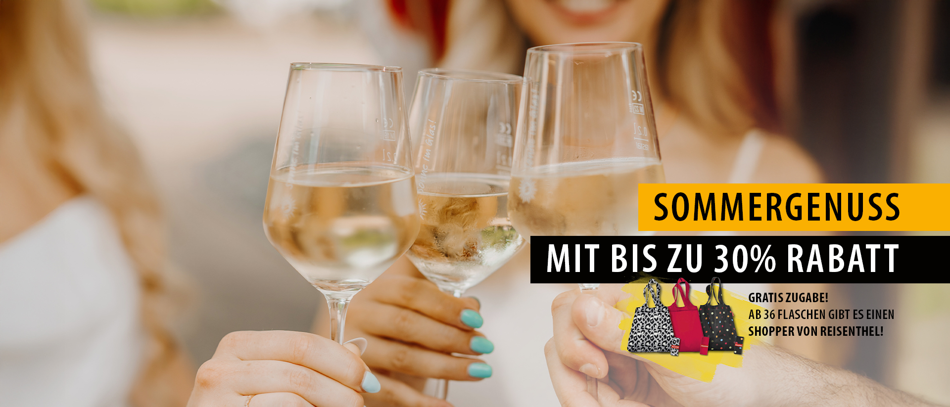 Monatsaktion Juli Ankündigung Shopper gratis dazu