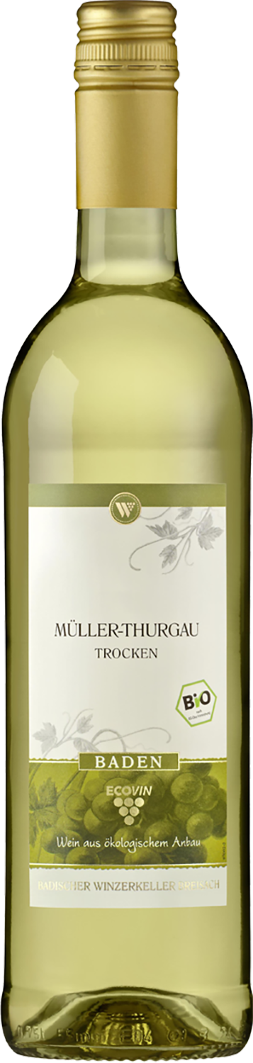 Ecovin Baden Müller-Thurgau Qualitätswein trocken 0,75l DE-ÖKO-003