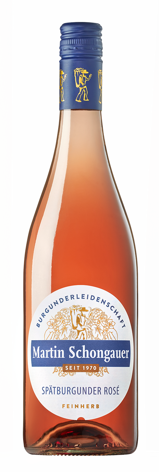 Martin Schongauer Burgunderleidenschaft Spätburgunder Rosé Qualitätswein feinherb 0,75L