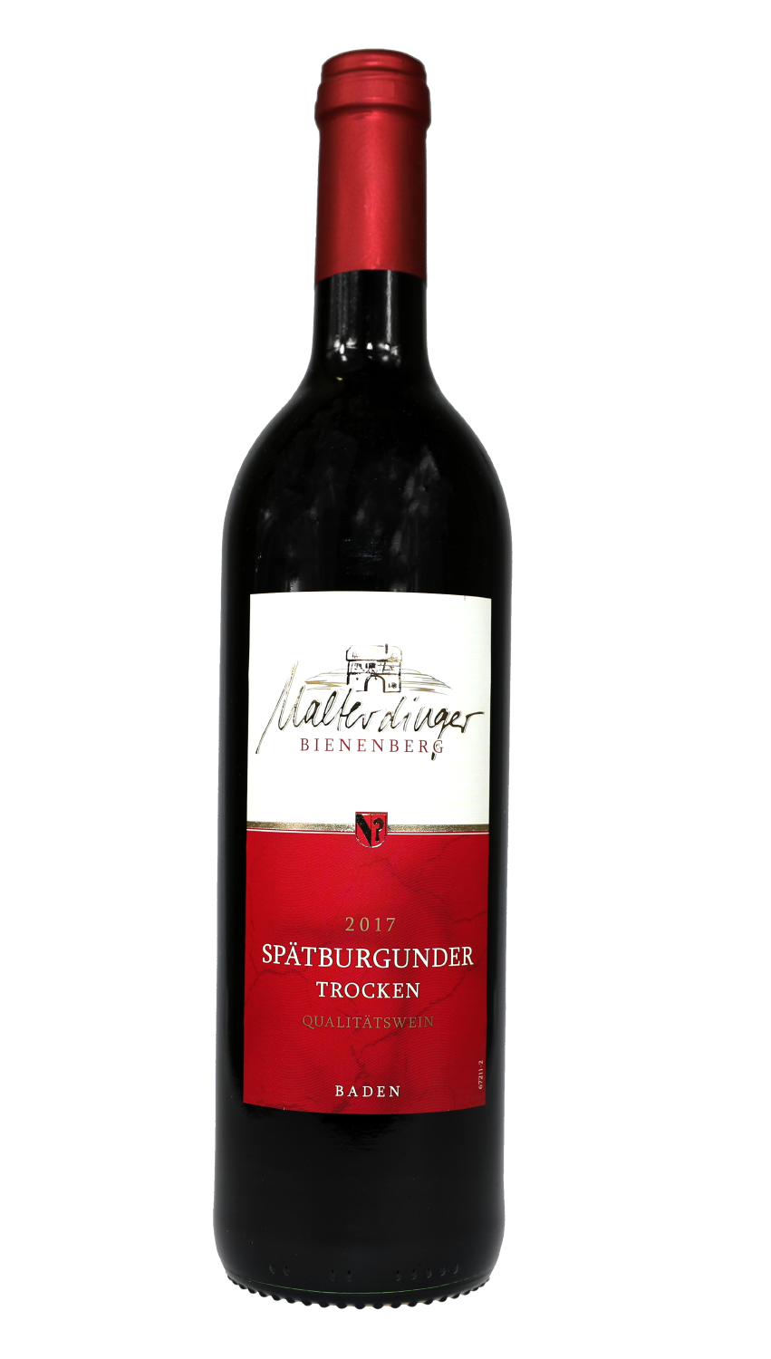 Breisgau Malterdinger Bienenberg Spätb.-Rotwein QBA -Trocken-