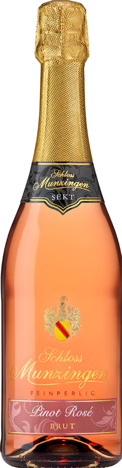 Schloss Munzingen Pinot Rosé Baden Sekt b.A. Brut 0,75l