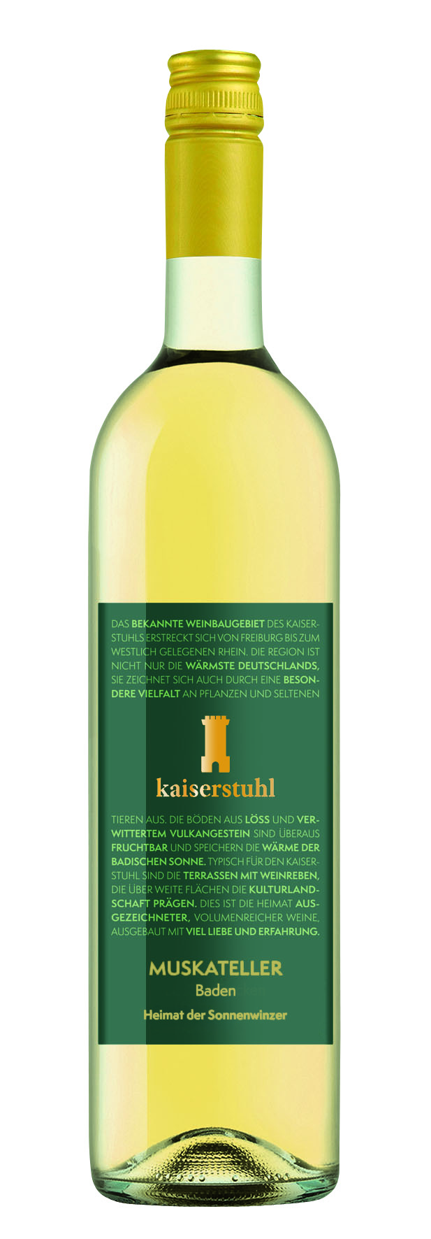 Kaiserstühler Muskateller Qualitätswein 0,75 Sonnengewächs