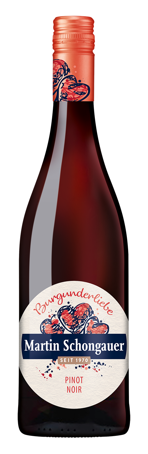 Martin Schongauer Pinot Noir Deutschland QbA 0,75L Burgunderliebe