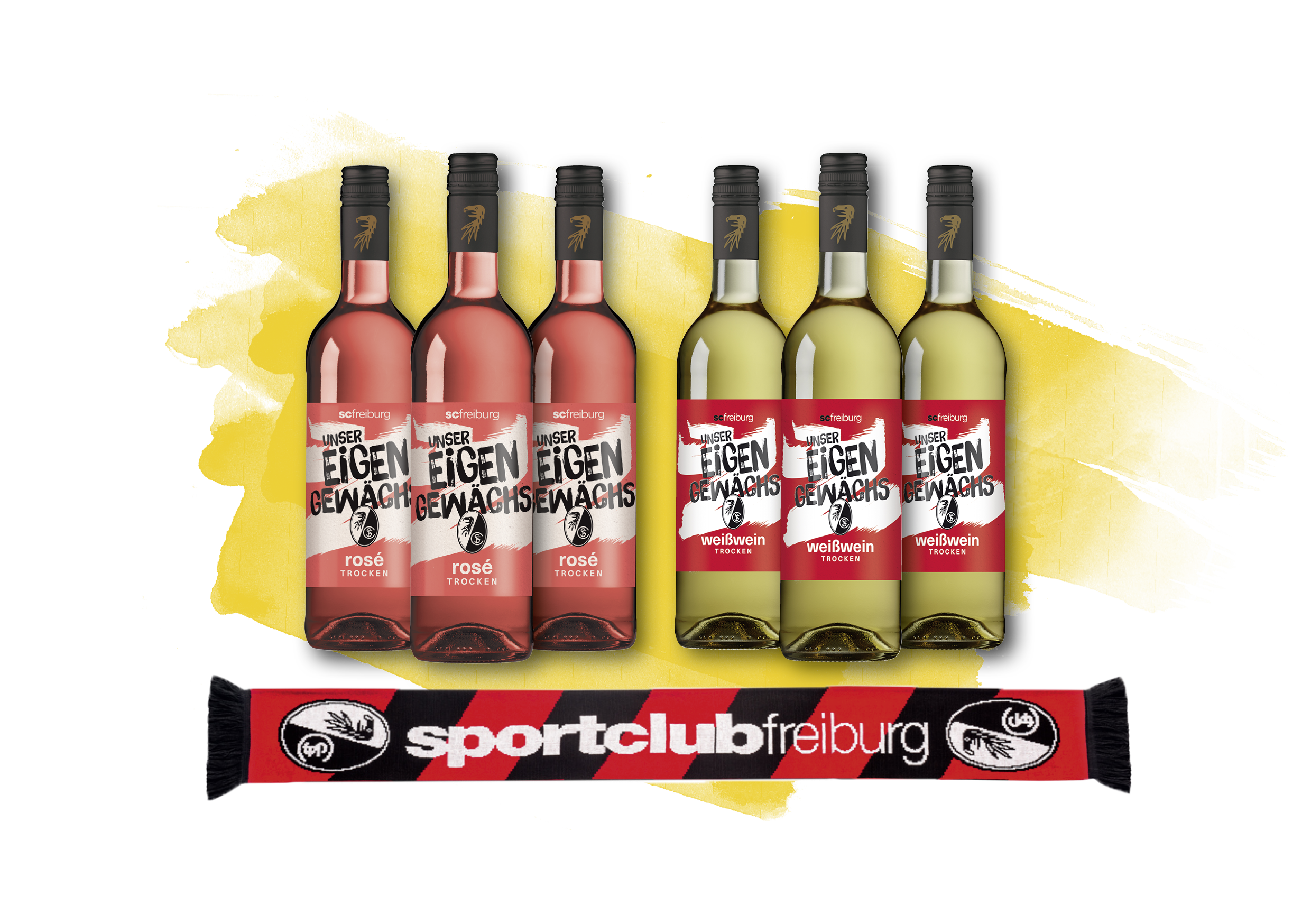 6er Fanpaket SC Freiburg