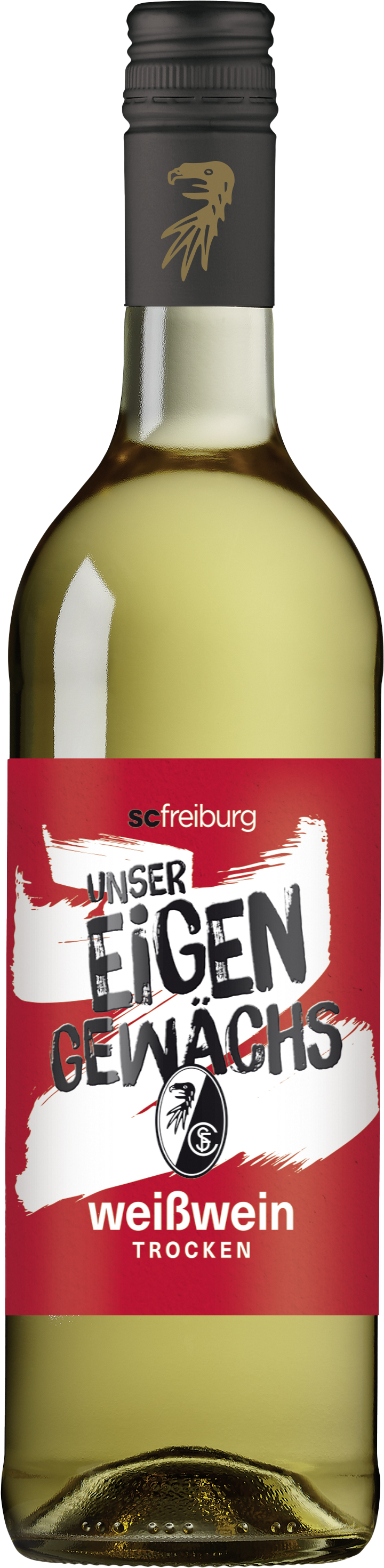 SC Freiburg "unser Eigengewächs" Weisswein Cuvée QbA trocken 0,75 fl.