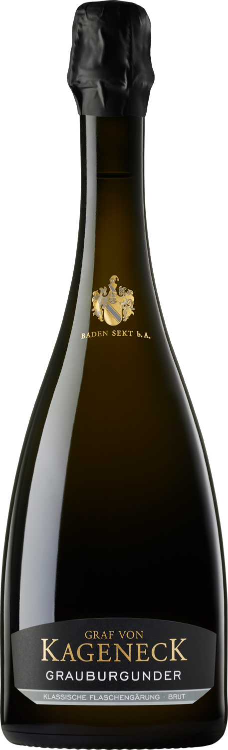 Graf von Kageneck Grauer Burgunder Brut Klassische Flaschengärung