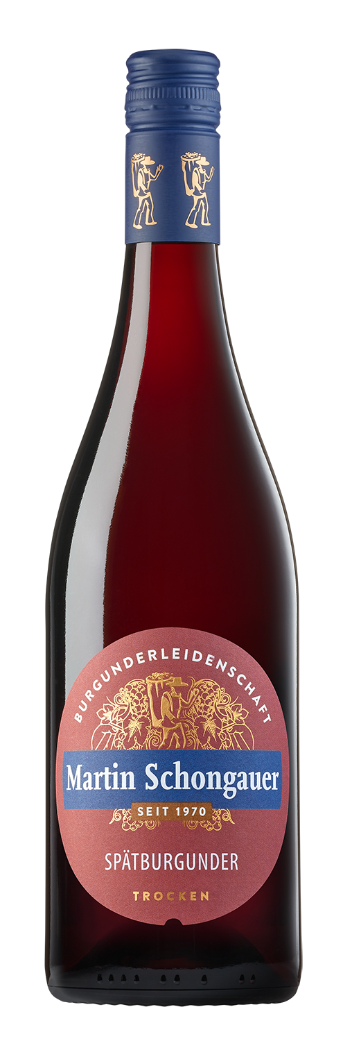 Martin Schongauer Burgunderleidenschaft Spätburgunder Rotwein Qualiätswein trocken 0,75l