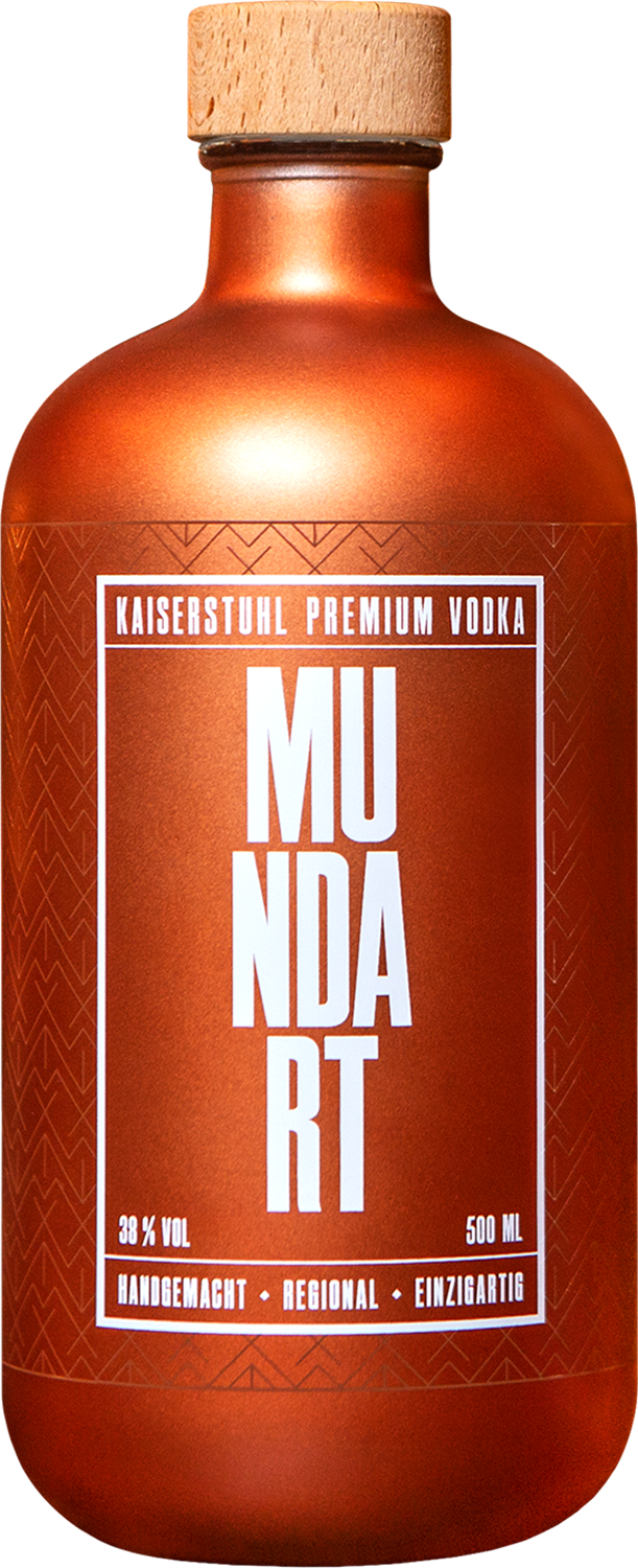 MUNDART - Kaiserstuhl Premium Vodka 38% Vol.