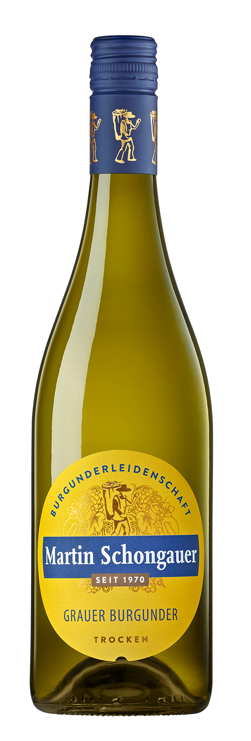 Martin Schongauer Burgunderleidenschaft Grauer Burgunder Qualitätswein trocken 0,75l