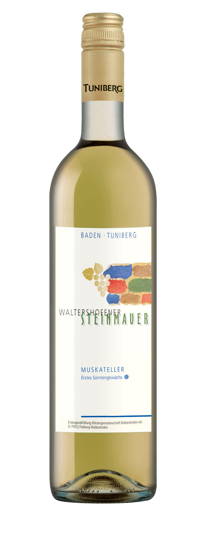 Tuniberg Freiburg-Waltershofener Steinmauer Muskateller Qualitätswein