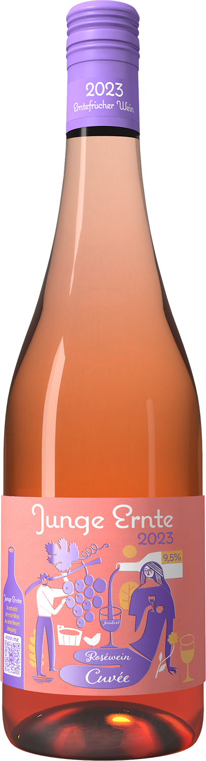 Baden Cuvée Rosé Qualitätswein feinherb 0,75 "Junge Ernte"