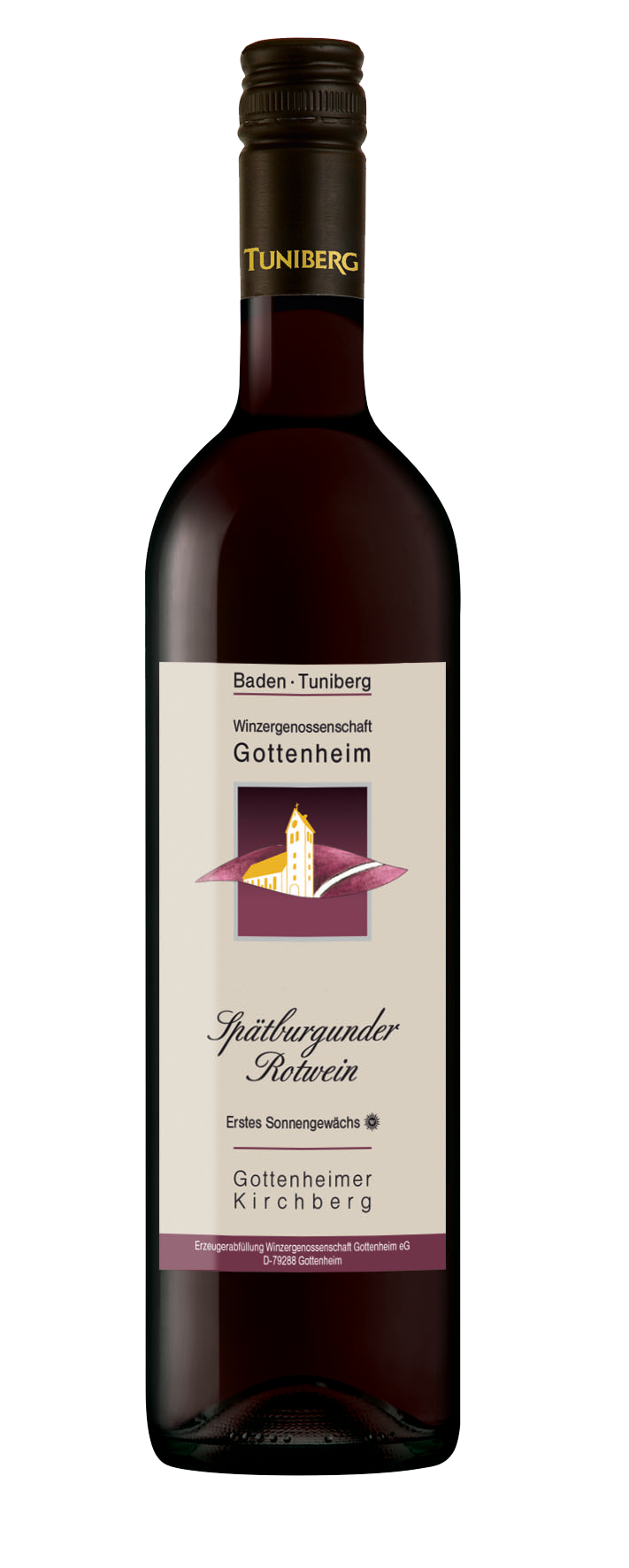 Tuniberg Gottenheimer Kirchberg Spätb.-Rotwein 