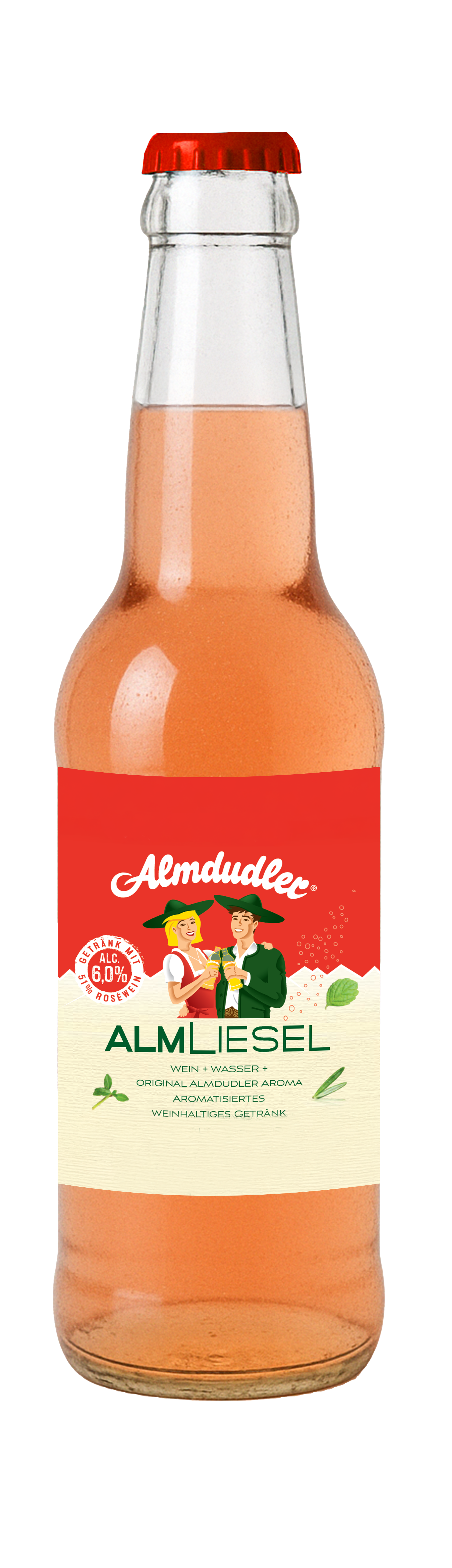 Almdudler AlmLiesel Aromatisiertes weinhaltiges Getränk 0,275l