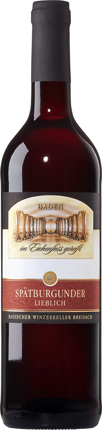 Baden Spätburgunder Rotwein Qualitätswein lieblich 0,75l 