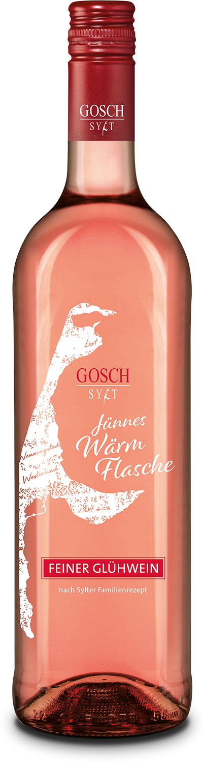 Gosch Wärmflasche Glühwein Rosé