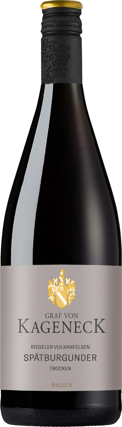 Kaiserstuhl Riegeler Vulkanfelsen Spätb.-Rotwein QBA -Trocken- 1,0L *Schraubverschluss