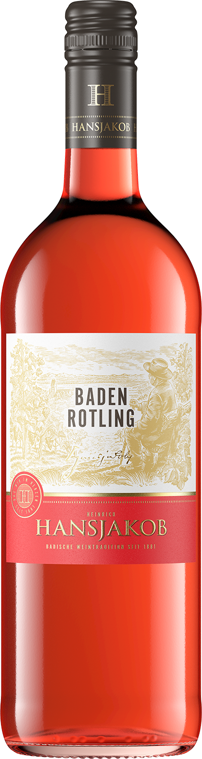 Heinrich Hansjakob Baden Rotling Qualitätswein mild 1l
