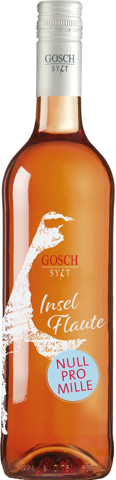 GOSCH Inselflaute Rosé alkoholfrei 0,75