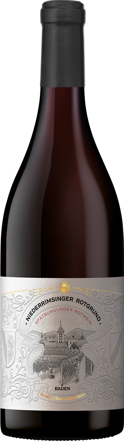 Tuniberg Niederrimsinger Rotgrund Spätb.-Rotwein  QbA trocken 0,75 Großes Sonnengewächs