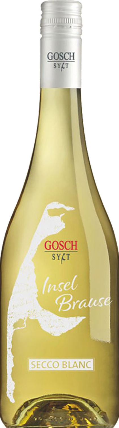 GOSCH Inselbrause Secco Blanc Perlwein mit zuge. Kohlensäure 0,75l