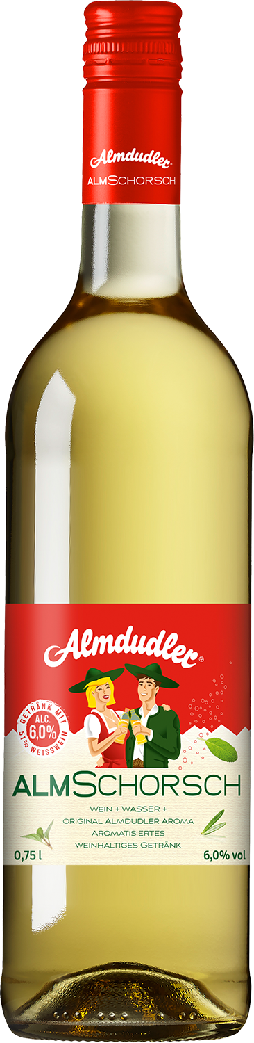Almdudler Almschorsch Aromatisiertes weinhaltiges Getränk 0,75l