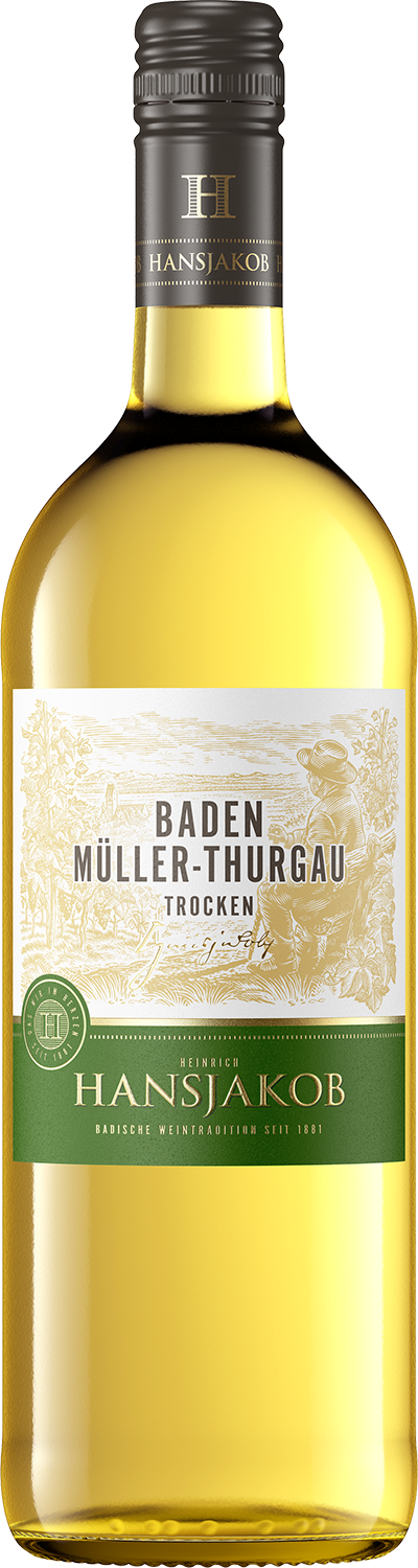 Heinrich Hansjakob Baden Müller-Thurgau Qualitätswein trocken 1l