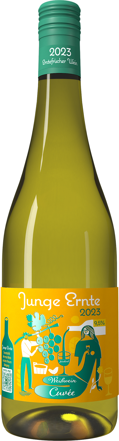 Baden Cuvée Weiß Qualitätswein feinherb 0,75 "Junge Ernte"
