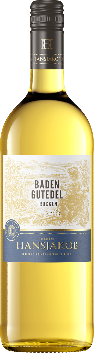 Heinrich Hansjakob Baden Gutedel Qualitätswein trocken 1l